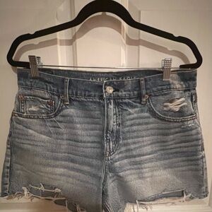 American Eagle Super High Rise Relaxed Short